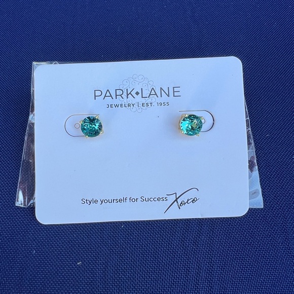 Park Lane Turquoise Gemstone Earrings 3 carat - Picture 1 of 1